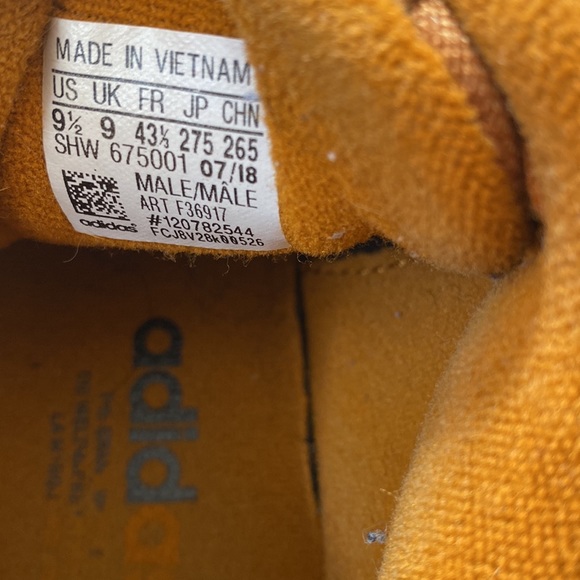 RARE Adidas Yung 1 Ochre Sneaker - Picture 12 of 14
